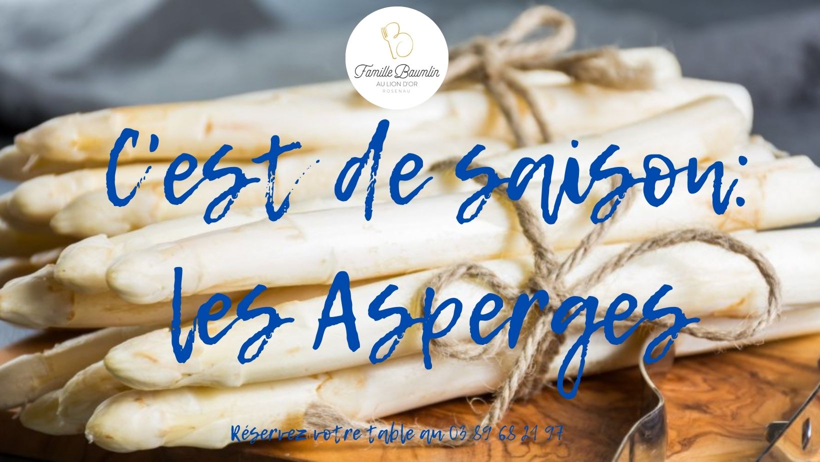 C’est de saison : LES ASPERGES